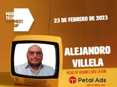 Alejandro M. Villela de Petal Ads (antes huawei ads) en Madtech 2023