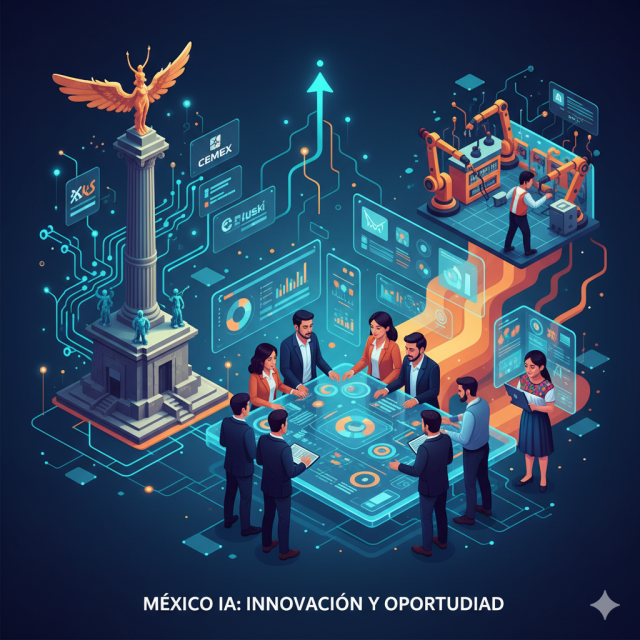 Líderes mexicanos abrazando la IA: Colaboración, datos y automatización para una transformación digital sin precedentes en la región.