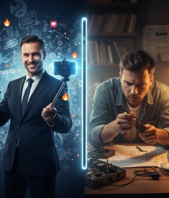 El síndrome del «Influencer Autorizado»: Cuando la obsesión por el personal branding sustituye a la competencia real