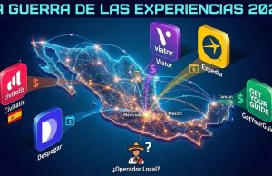 📊 La Guerra de las Experiencias 2025: ¿Quién se está quedando con los dólares del turismo en México?